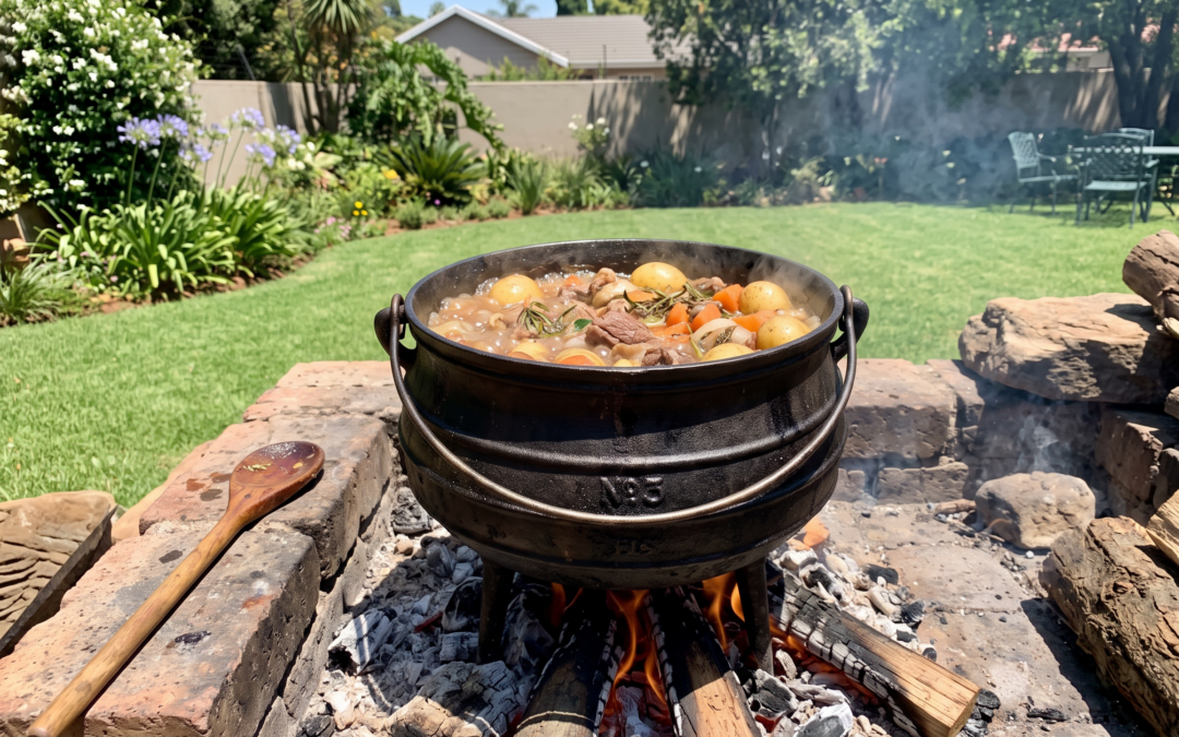 Lamb Potjie with Baby Potatoes