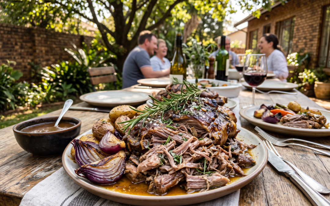 Slow-Roasted Deboned Lamb Shoulder